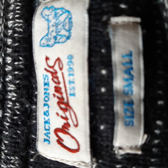 Jack and jones | black and white light knit shirt - Picture 2 of 5